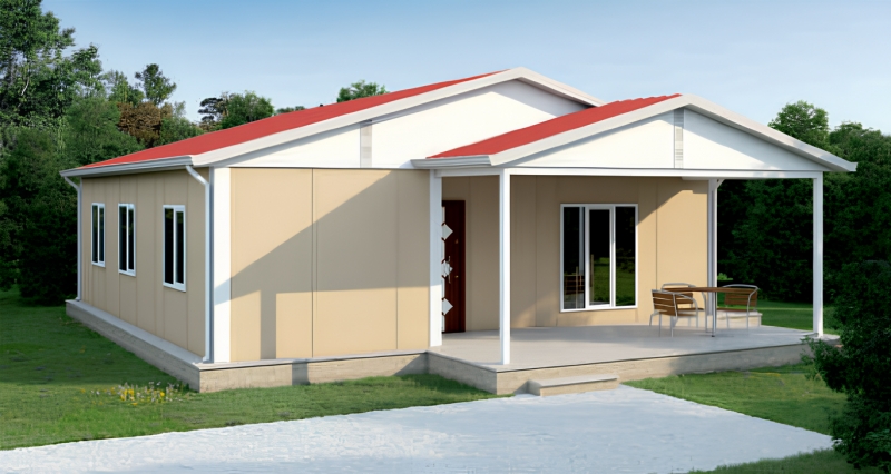 VP 126 - 100 m² Tek Katlı Prefabrik Ev 2. Fotoğrafı