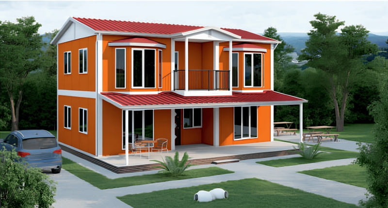 VP 215 - 169 m² Çift Katlı Prefabrik Ev 2. Fotoğrafı