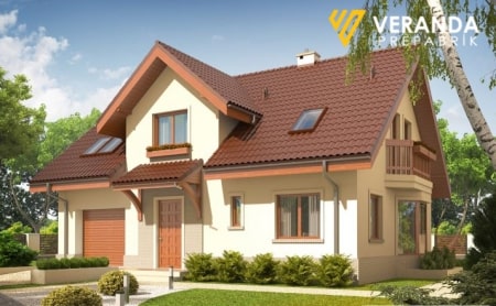 VP 308 - 144 m2 Hafif Çelik Villa